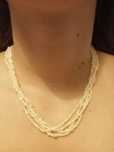 Vintage Colier Perle Naturale si  Aur 18k