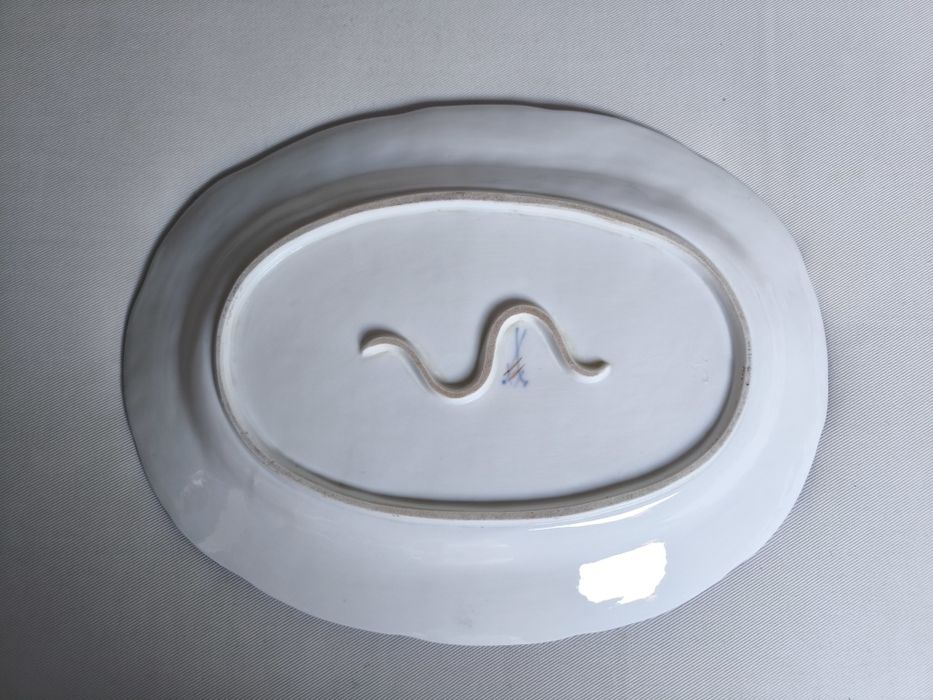 Овална чиния Meissen