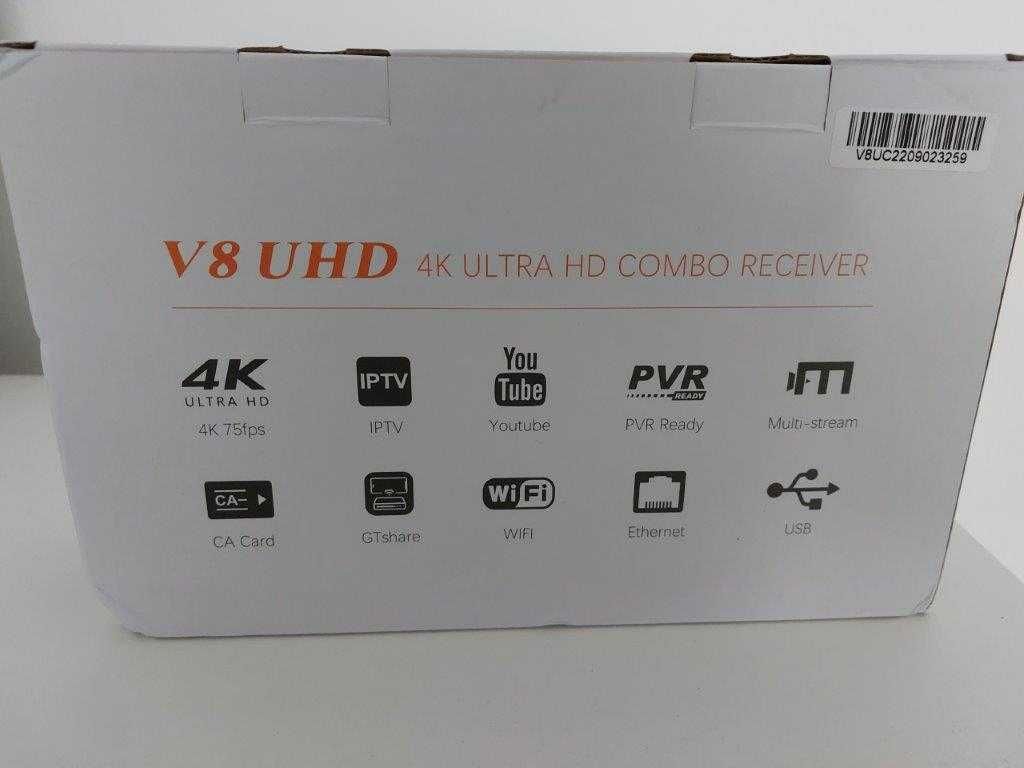 GTMedia V8Uhd 4k combo DVB-S/S2/S2x DVB-T/T2 DVBC H265