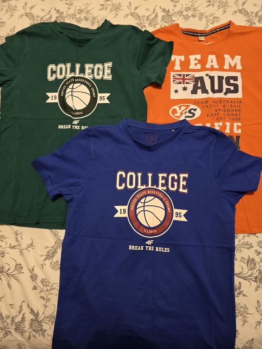 21 tricouri bumbac 158-164 cm