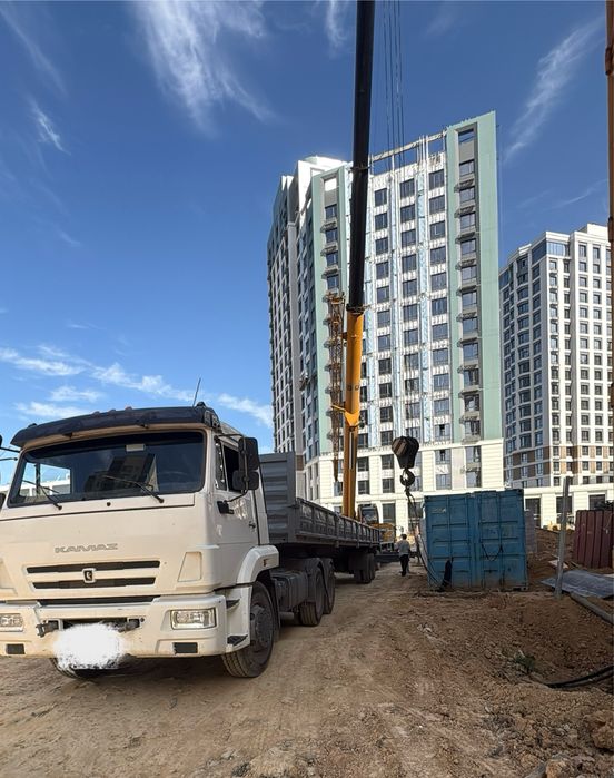 Услуги грузоперевозки (длинномер,полуприцеп)