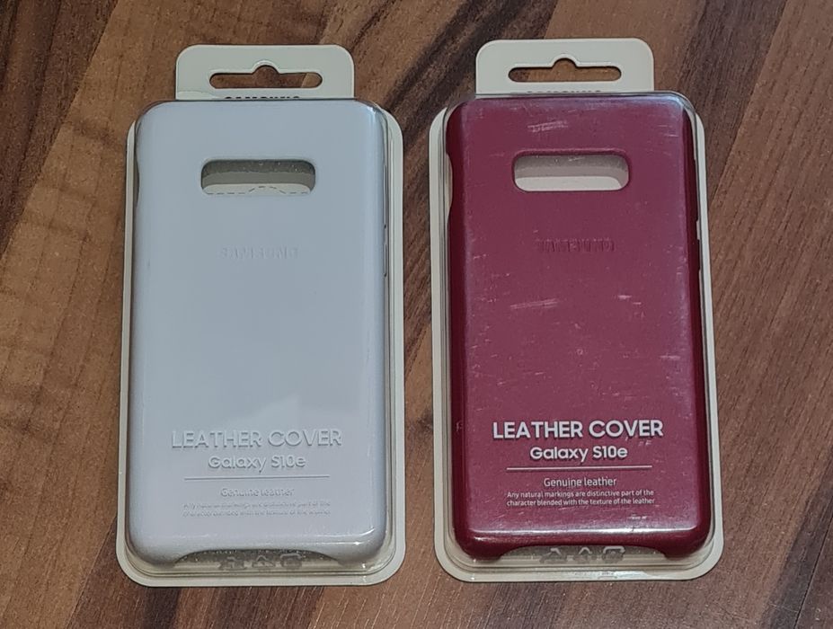Husa piele originala Samsung Leather Cover Galaxy S10e S10 e G970