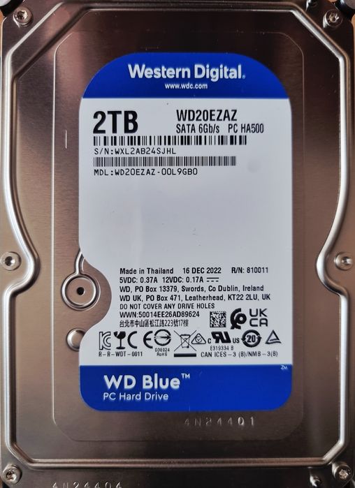 HARD 2 TB srochna sotiladi 100% like ko'p ishlamagan