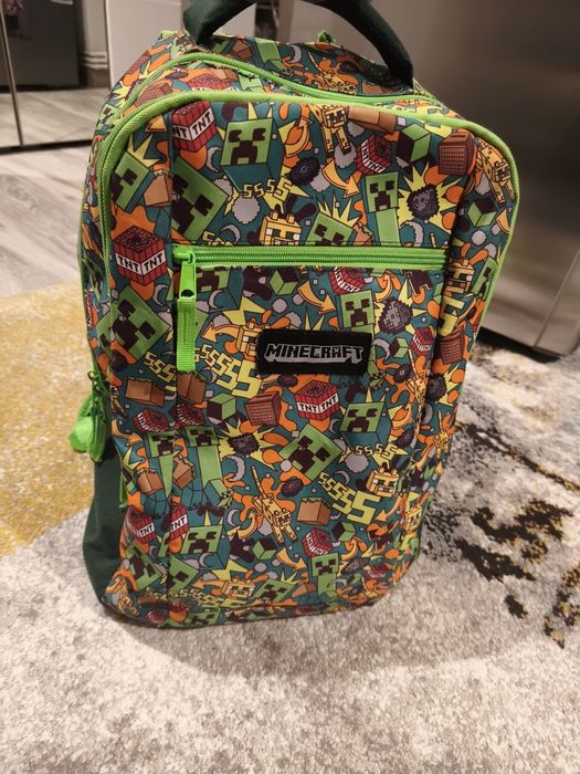Rucsac/ghiozdan școală copii Minecraft.
