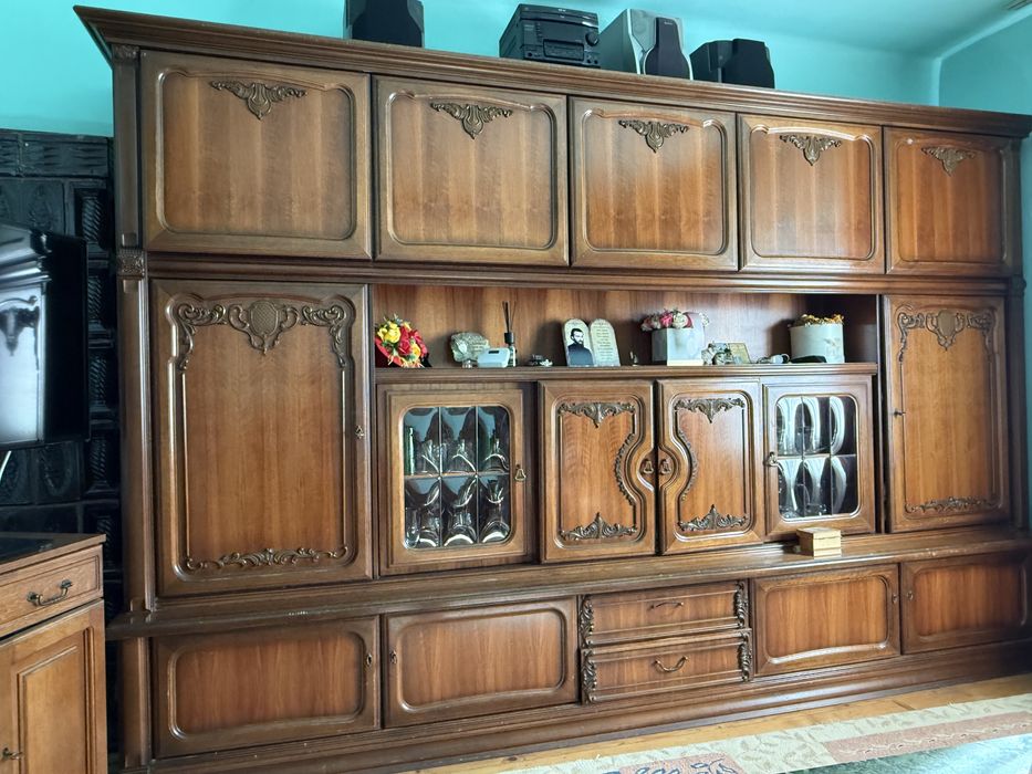 Mobila sufragerie lemn masiv