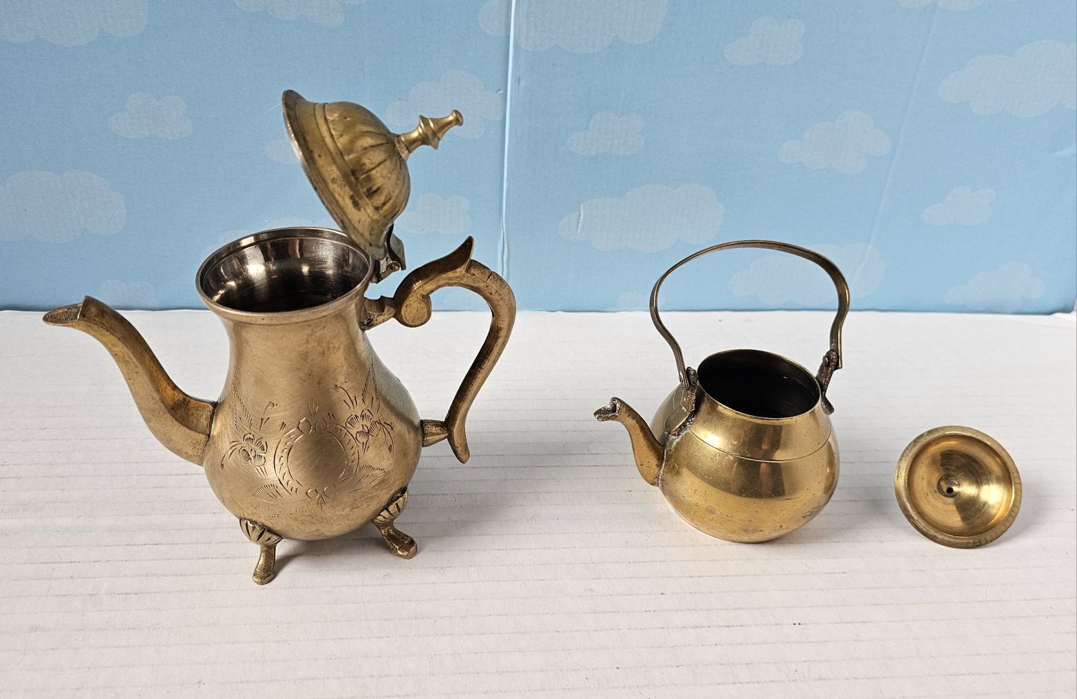Lot vase din bronz/alamă