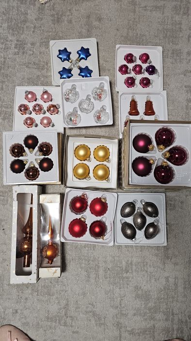 Коледни соц играчки за елха стъклени