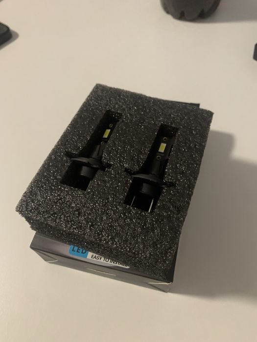 Becuri LED H7 22000lm 6000K Canbus Lumină Albă Premium Sigilat