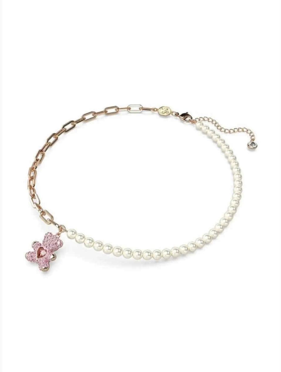 Колие Swarovski с мече