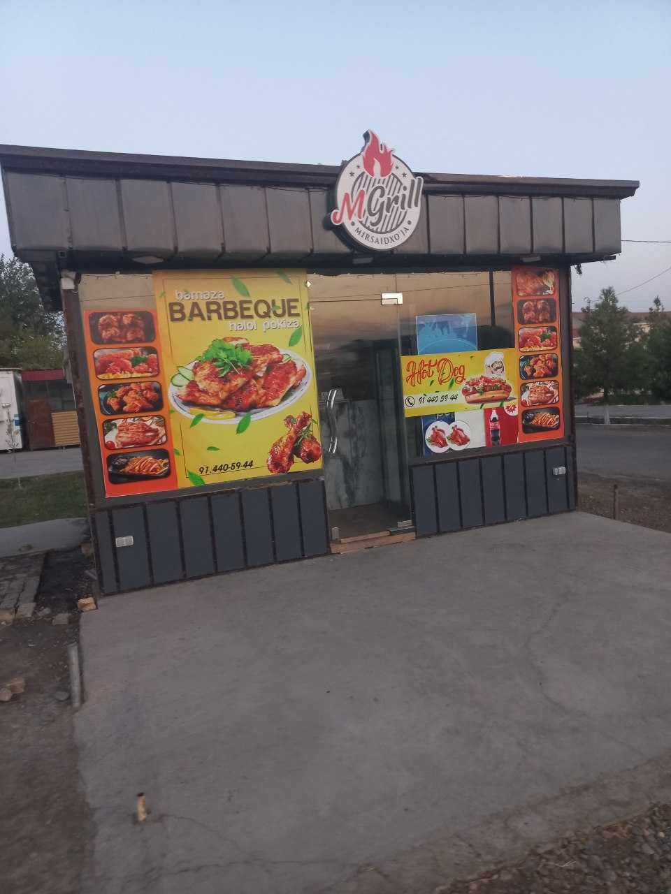 Yengil metal kanstruksiyali tayyor do‘kon sotiladi