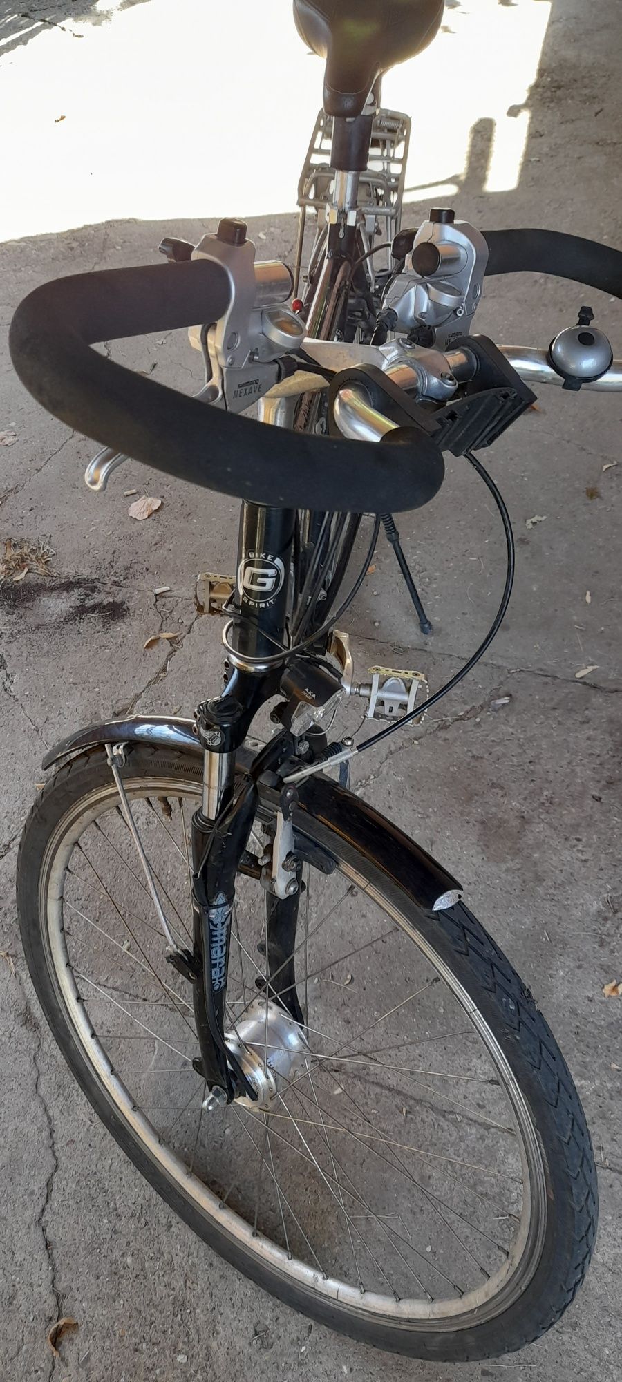 Bicicleta Gudereit echipata Shimano Nexave