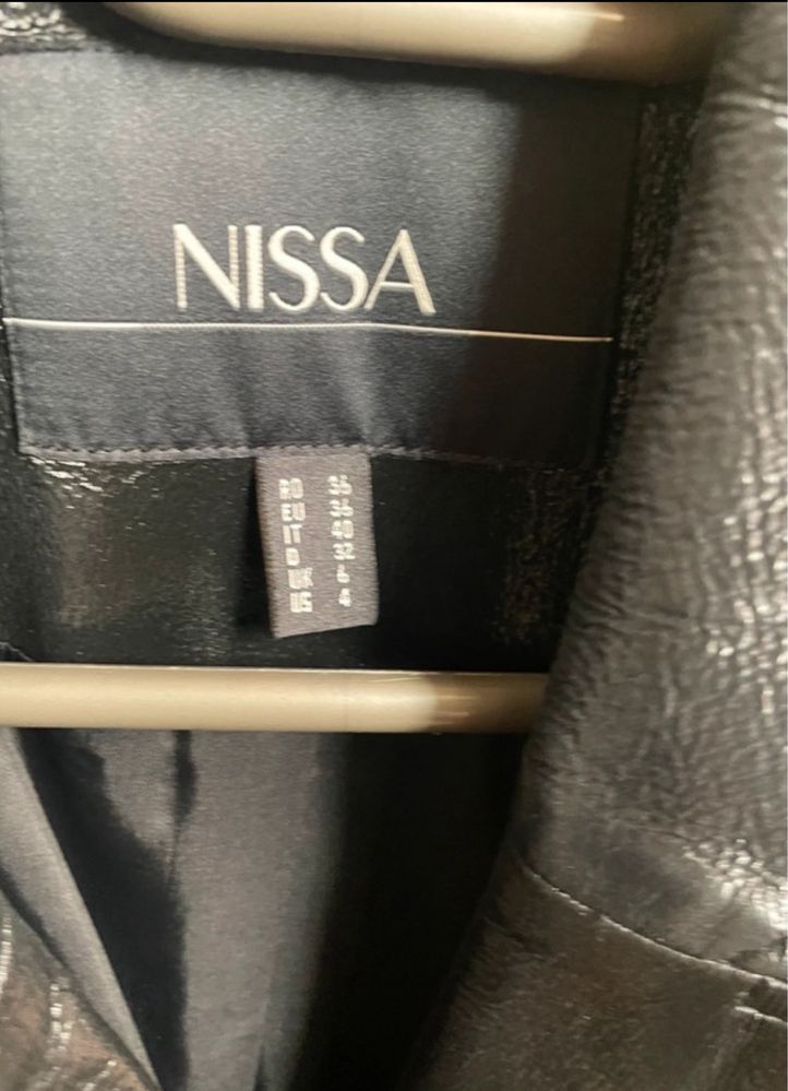 Nissa Trench elegant - nasturi aurii marimea 36 EU