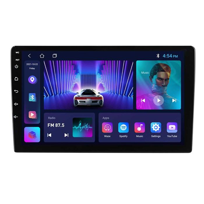 NAVIGATIE Android 14 VW Beetle 2011-2019  Waze CarPlay YouTube CAMERA