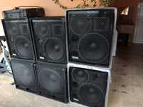 Oberton трилентови  бас 18 еминемс 1200w