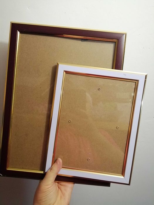 Рамки со стеклом, папка-скоросшиватель, канцтовары