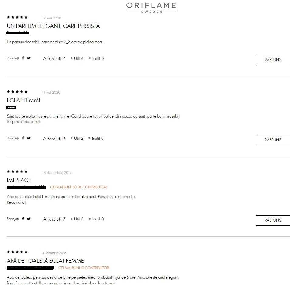 Apă de toaletă Eclat Femme/ Eclat Femme Weekend (Oriflame)