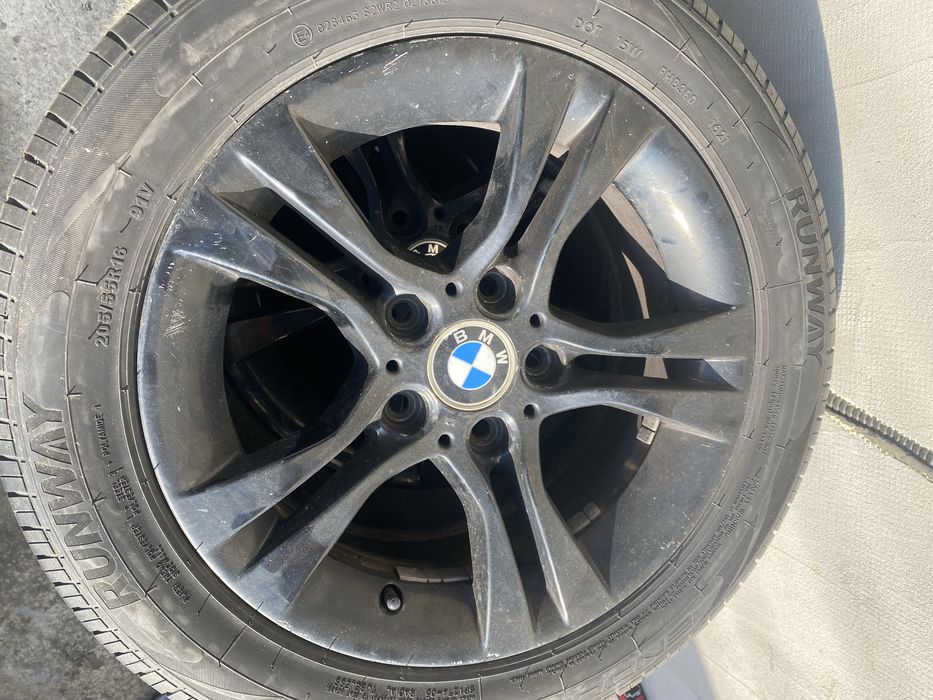 jante bmw originale cu cauciucuri 205/55/16