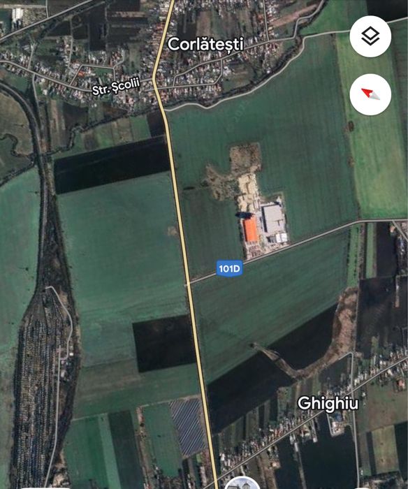 Vand 2 lotri teren in berceni ( ghighiu - corlatesti)