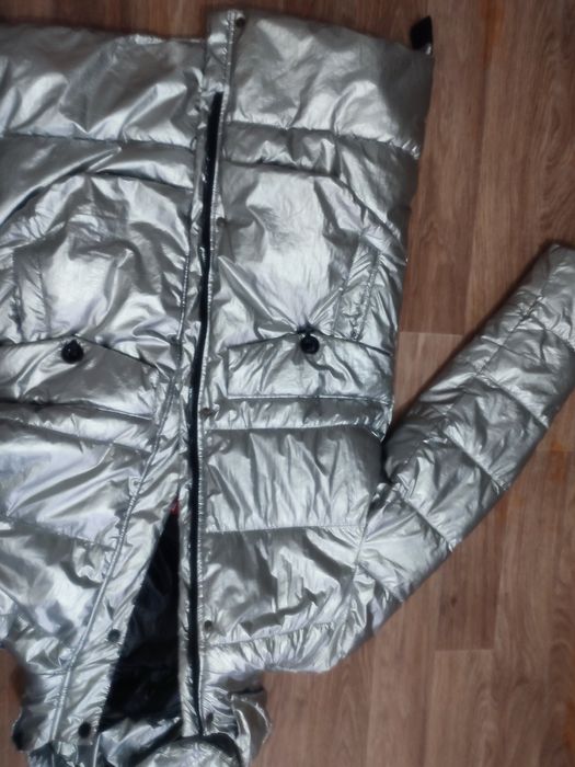 Пуховик светоотражающий XXL  размеры для пышных форм
