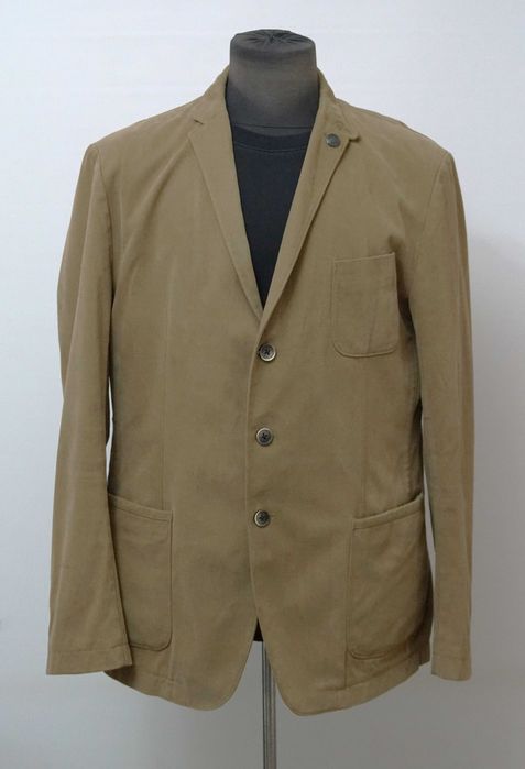 Sacou Hugo Boss din bumbac bej marimea  54