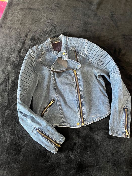 Дамско дънково яке