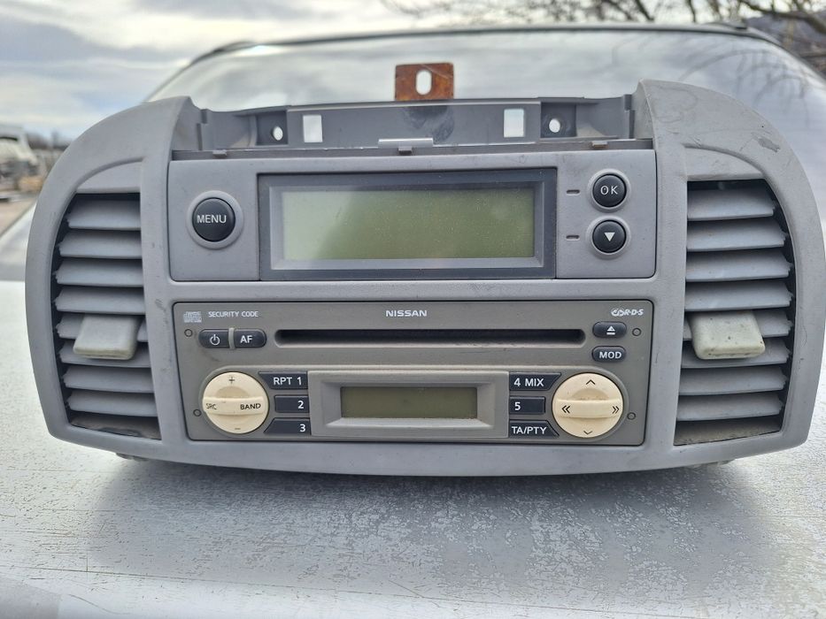 Original Radio CD Player Nissan Micra K12 от 2003-2010 Година  Нисан