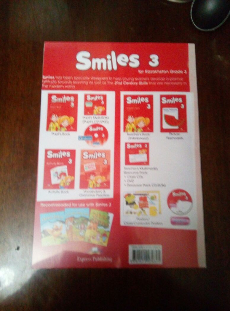Smiles 3 activity book рабочая тетрадь английского языка 3-й класс