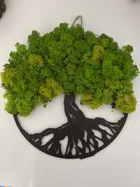 “Copacul Vietii” realizat din licheni stabilizați și 100% naturali