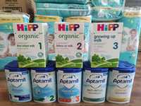 Адаптирано мляко Хип Hipp Aptamil Аптамил от Англия!