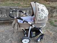 Бебешка количка 2в1 кош за новородено и летен кош