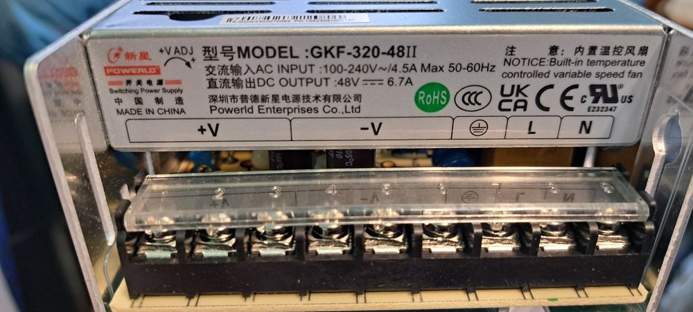 Sursă alimentare  240v -  48 v