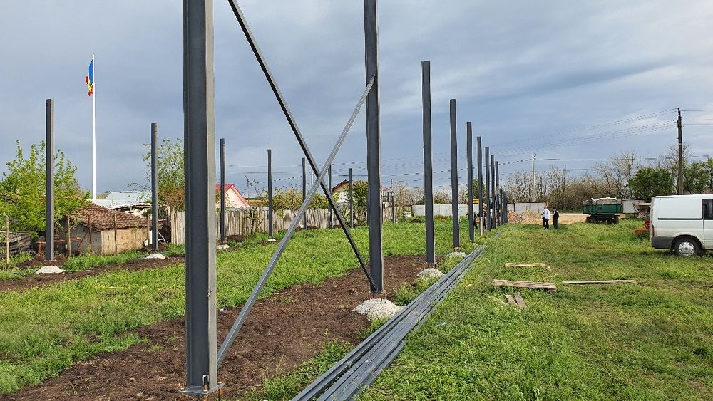Hala 12x50m schelet complet cu montaj la super pret vand hala completa