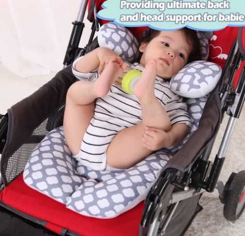 Подложка за детска количка KAKIBLIN, матрак и опорна възглавница