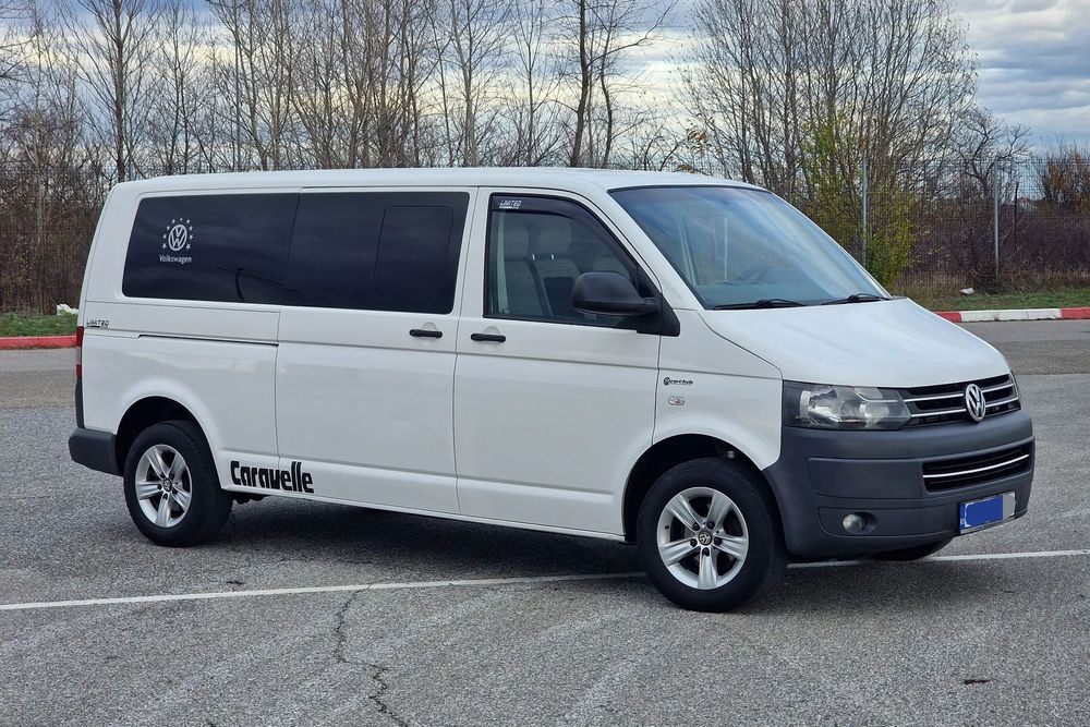 Volkswagen Caravelle T5 T6 2.0 TDI 2012 Extra Lung 8+1 Locuri (Vivaro vito Custom)