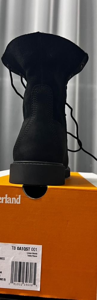 Ghete Timberland Linden Woods Black Nubuck