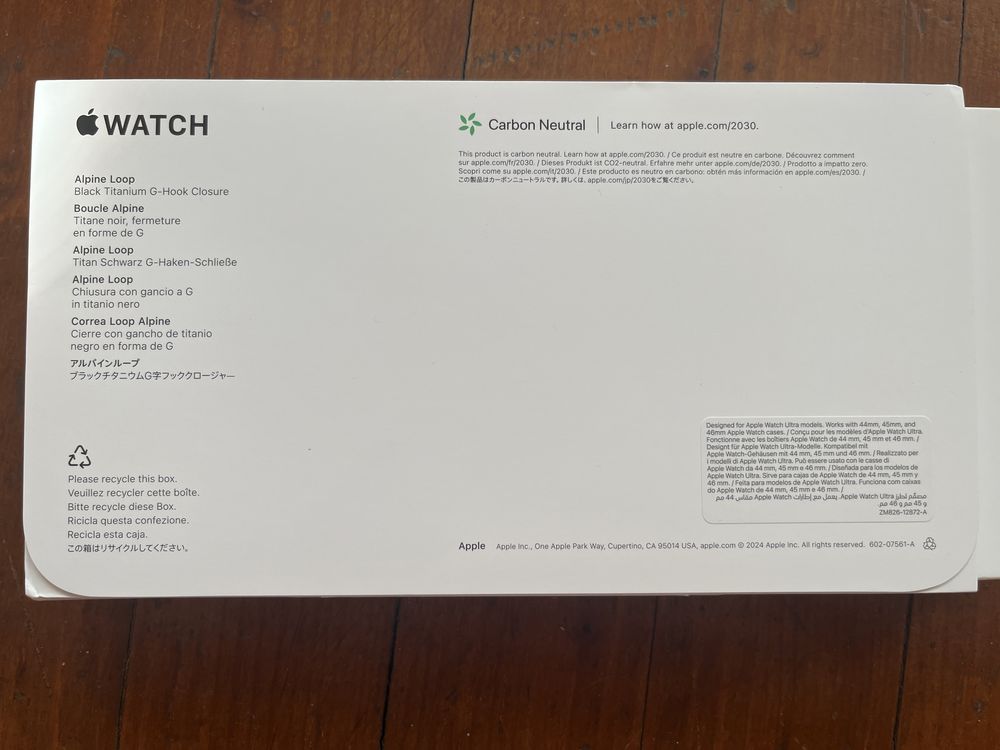Apple Watch Ultra 2 49mm Alpine Loop 2024