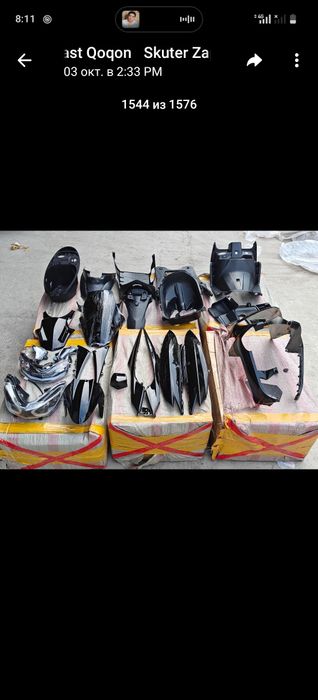 Skuter kuzovlari sotiladi