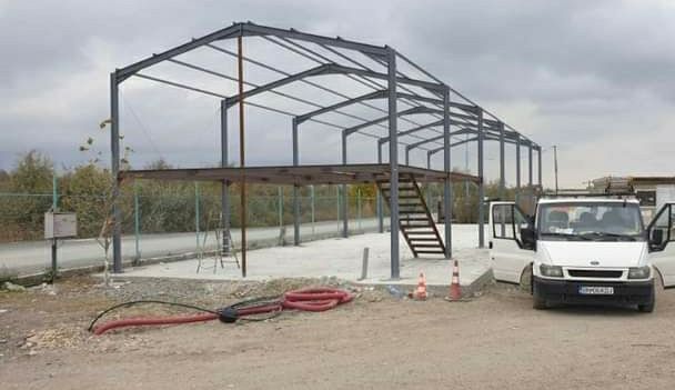 Vand hală metalică 10 X 10 X 3