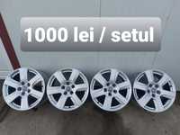 Jante aluminiu r17 / Audi Vw Skoda Seat / 5x112 / ET 37