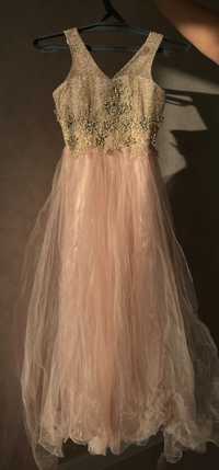 Розовое платье на 10-11 лет, Турция
