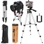 Фото статив  TRIPOD TF3110 алуминиев много стабилен за фотоапарат/GSM