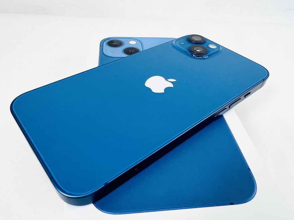 Apple iPhone 13 128GB Blue 100% Батерия! Гаранция!