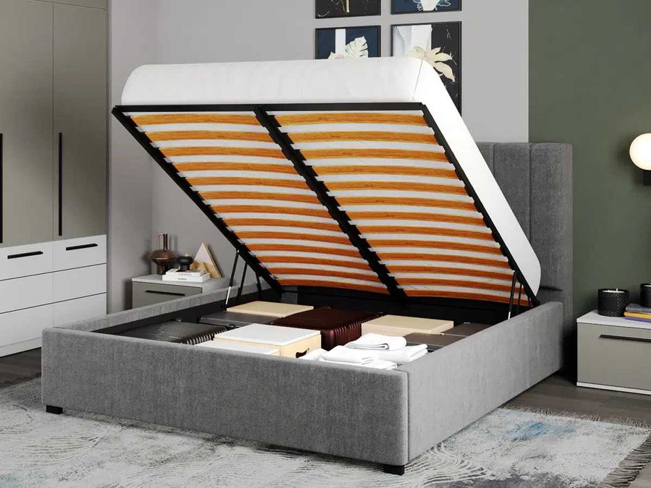 Set Mobila Dormitor Casmir / Alb Soares C28 - Transport Gratuit