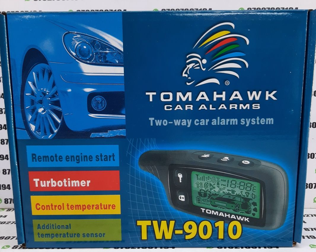 Сигнализация Tamahawk 9010 с автозапуском автозавод тамагавк
