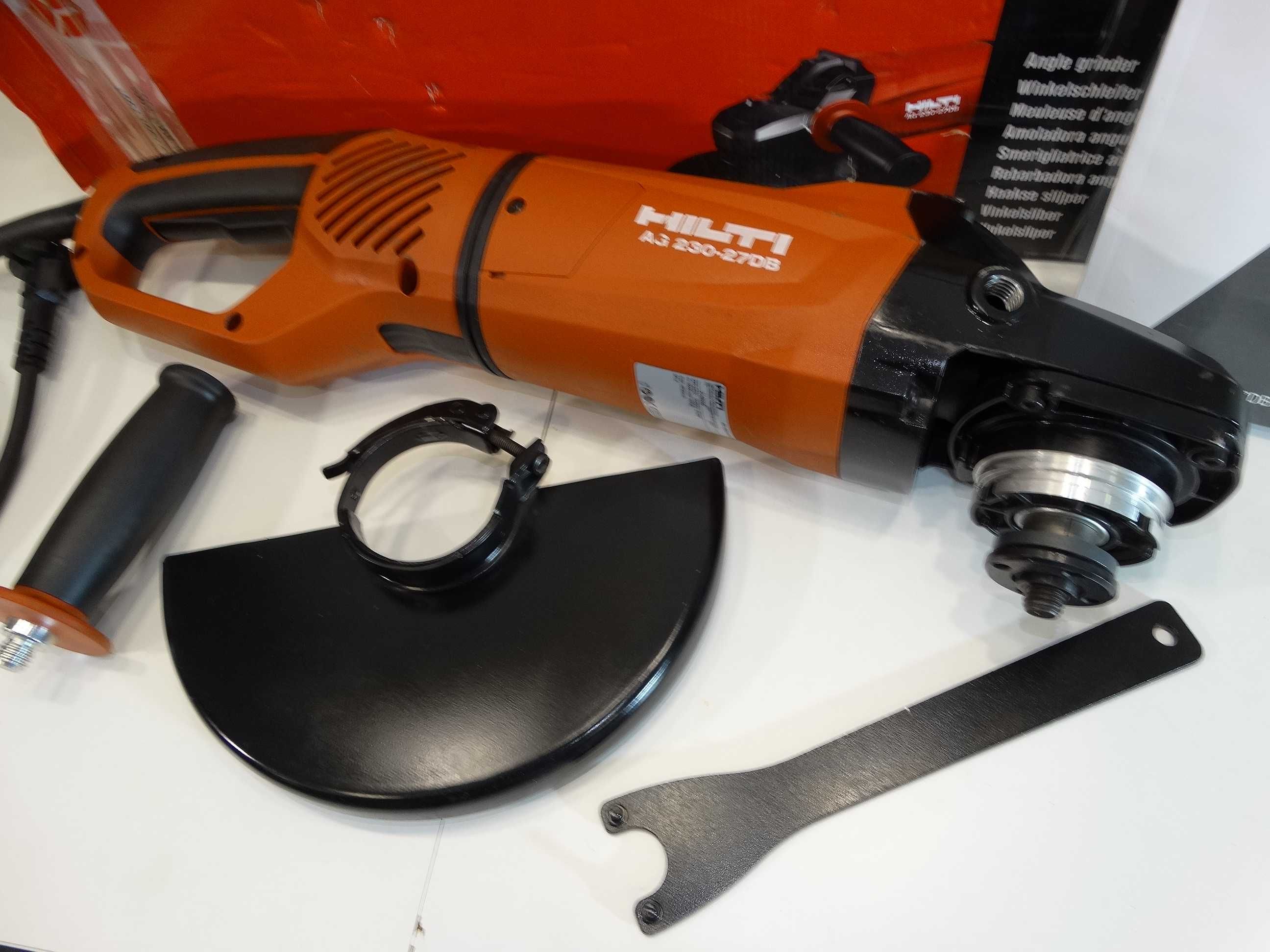 2024 - Hilti AG 230 - 27DB + DC - EX 230 - Корав шлайф + прахова глава