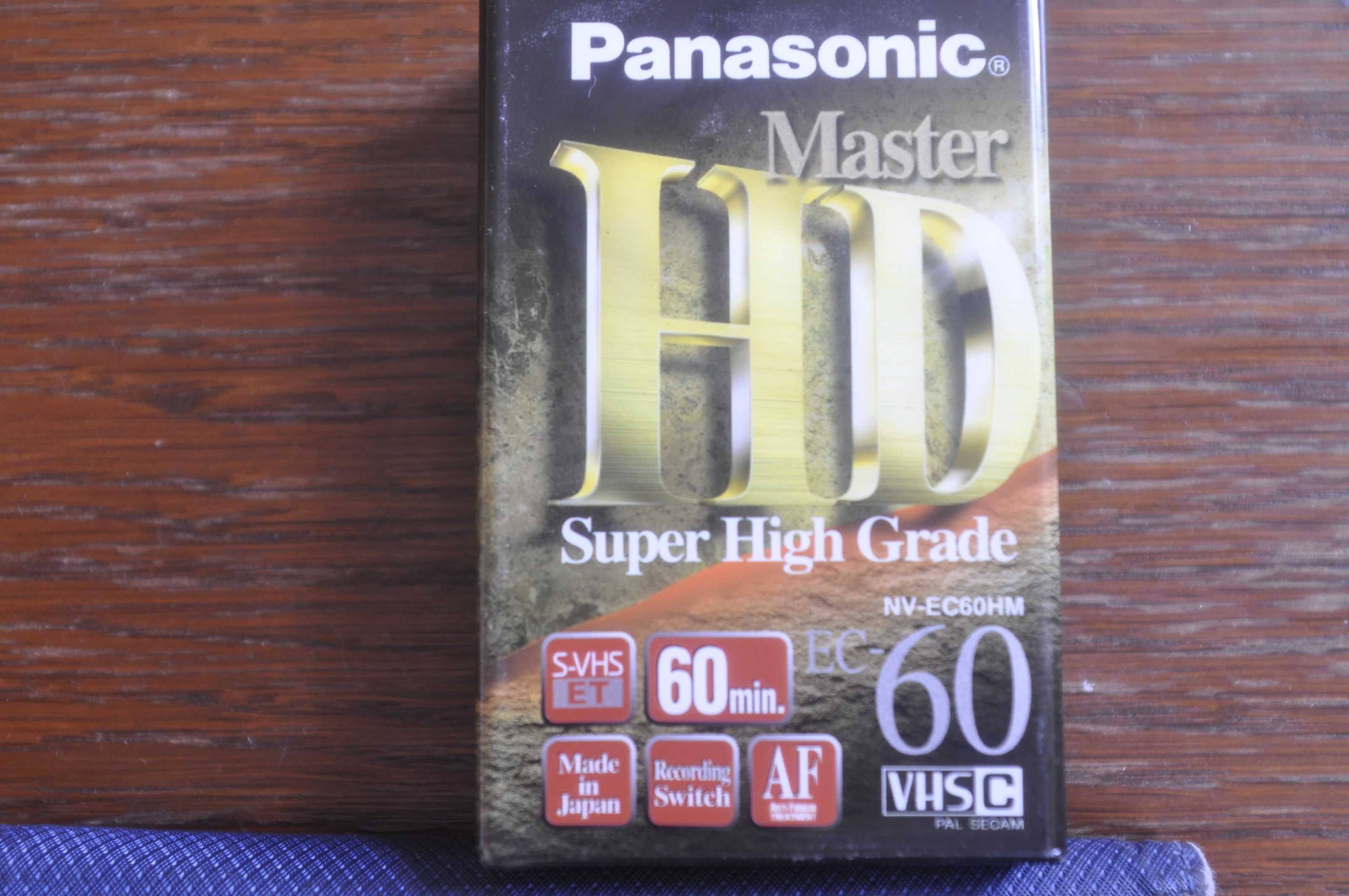 Casete video VHSc Emtec  PHG HI-FI 45min, Panasonic Master HD 60 min