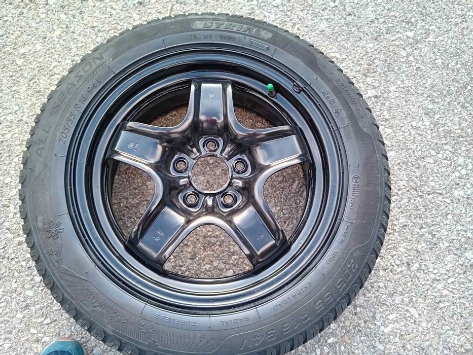 16 цола джанти 5х110 с Гуми Opel Zafira B,Astra 6.5 et 39
