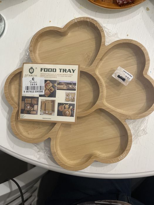 Менажница из бамбука