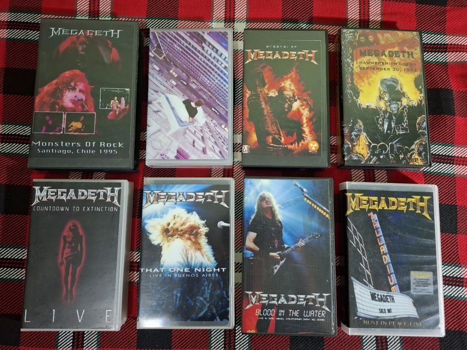 Megadeth - Видеокасети