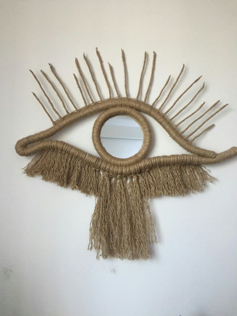 Ochi oglinda handmade decoratiune